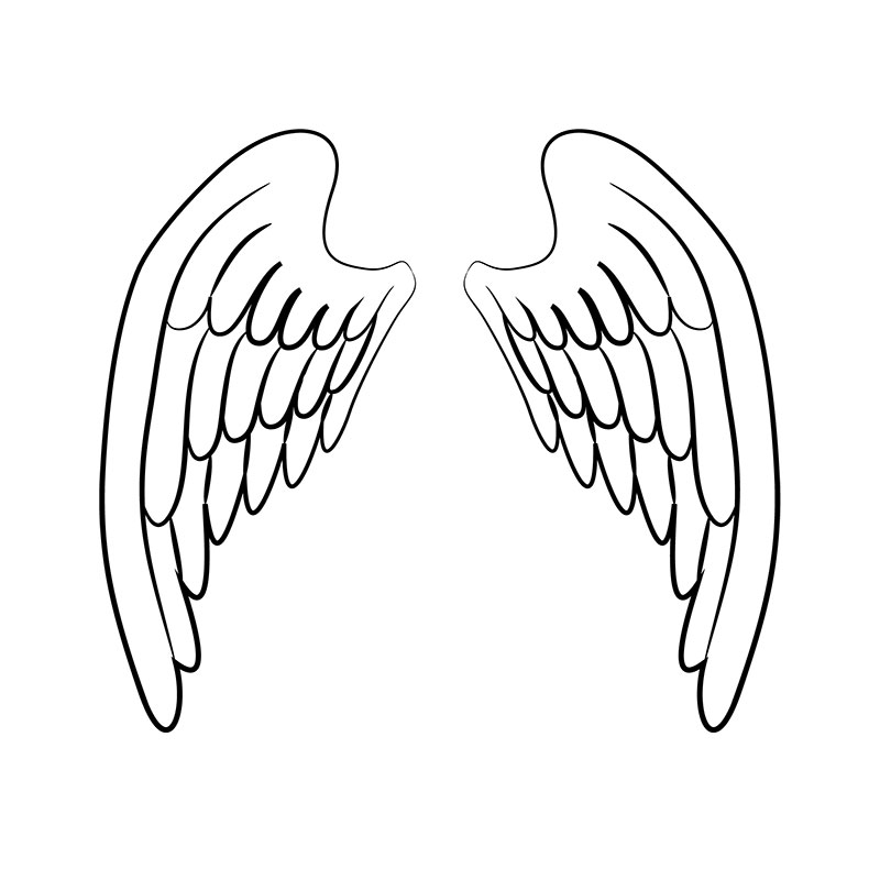 Angel wings svg,angel wings svg free,wings svg free,free angel wings