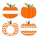 Pumpkin Svg,Pumpkin Clipart,Pumpkin Monogram Frame Svg ,Silhouette Cameo,Cricut,Cutting Files,Fall svg,Pumpkin Cut File